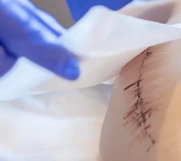 پانسمان زخم باز جراحی